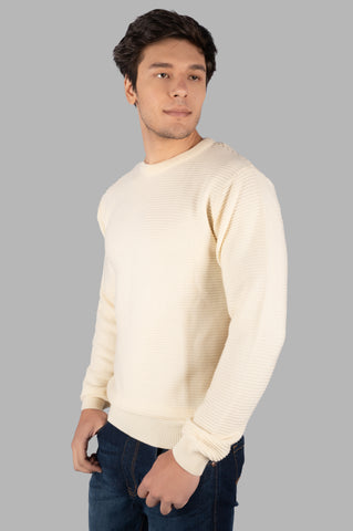 Men's Round Neck Pullover for Winterwear