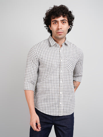 Camel Check Shirt