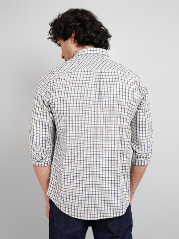 Camel Check Shirt