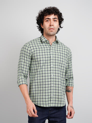 Green Check Shirt