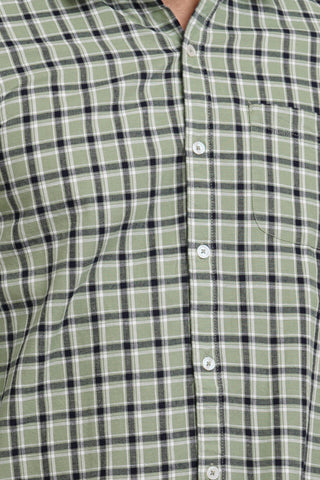 Green Check Shirt