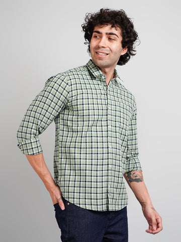 Green Check Shirt