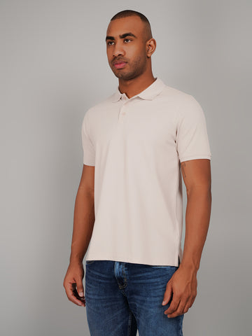 Beige Polo T-shirts
