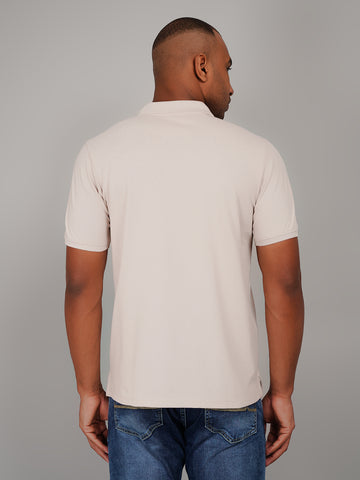 Beige Polo T-shirts