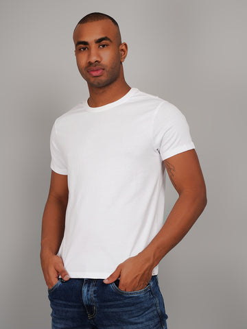 Solid White T-shirt
