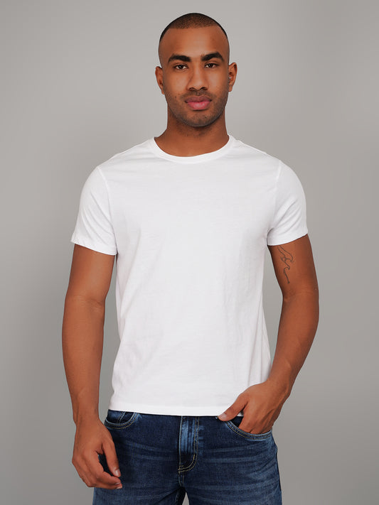 Solid White T-shirt