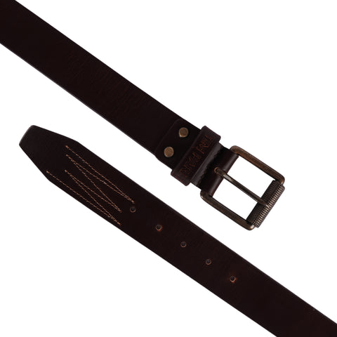 Brown Leather Belt For Men