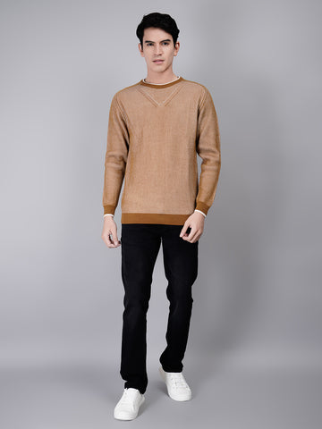 Tim Paris Solid Pullover for Men