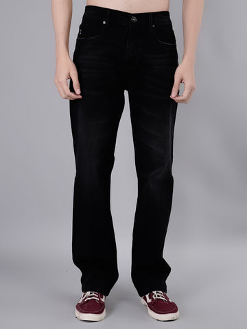 TIM PARIS Men Classic Black Stretchable Jeans