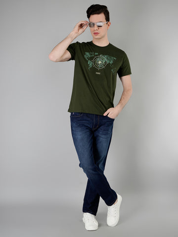 Cotton Printed T-shirt for men