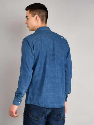 Light Indigo Denim Shirt