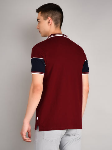 Maroon Polo Tees