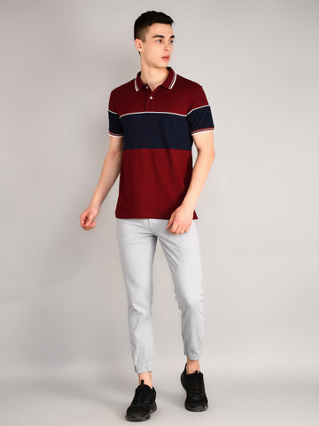 Maroon Polo Tees