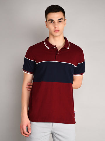 Maroon Polo Tees