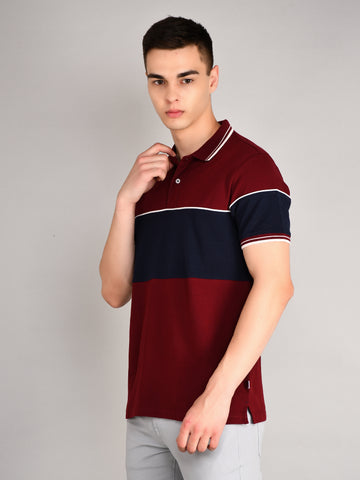 Maroon Polo Tees