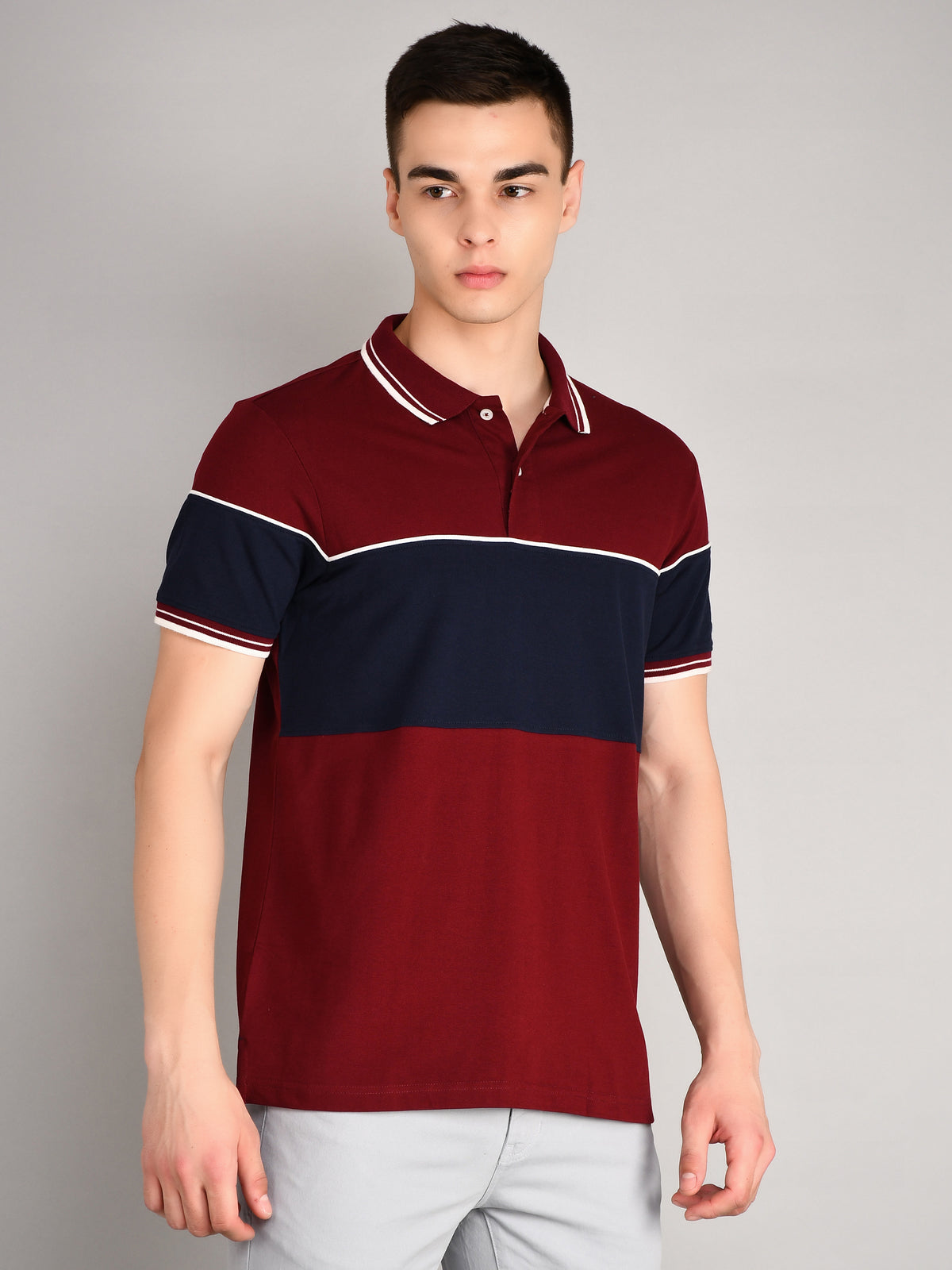 Maroon Polo Tees