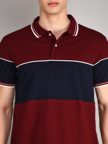 Maroon Polo Tees