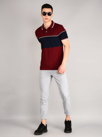 Maroon Polo Tees