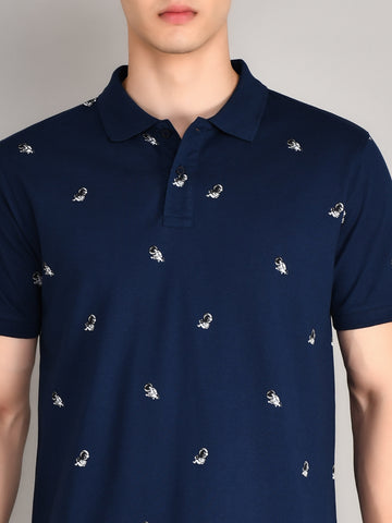 Navy Blue Polo Tees