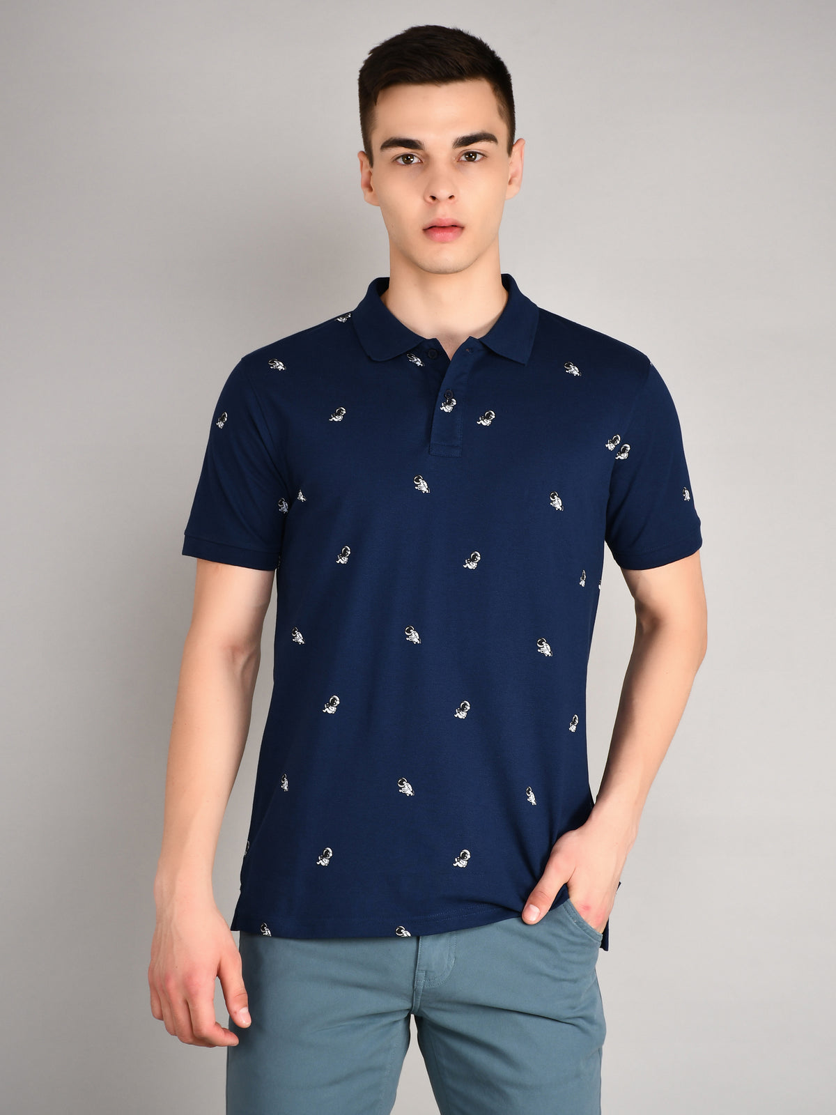 Navy Blue Polo Tees