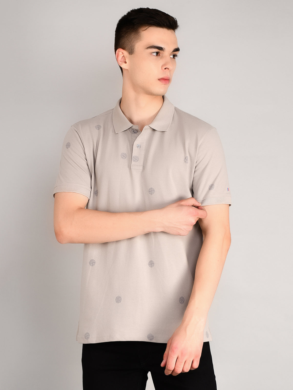 Grey Polo Tees