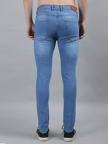 Mens Denim Jeans Stretchable Solid jeans