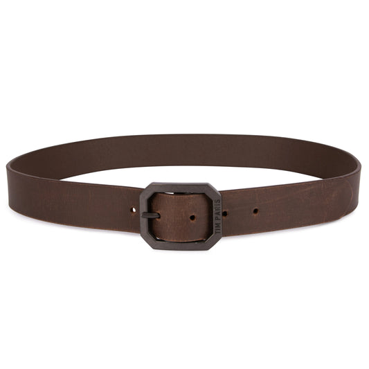 Genuine Brown Leather Belt for men